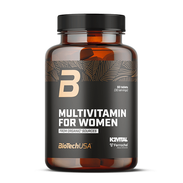 Multivitamin For Women from organic sources - 60 tabletek