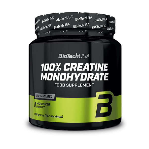 100% Creatine Monohydrate - 500 g bezsmakowe