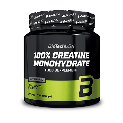 100% Creatine Monohydrate - 500 g bezsmakowe