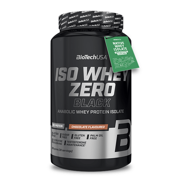 Proszek napoju Iso Whey Zero Black na podstawie izolatu serwatki - 908 g