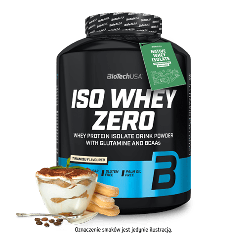 Iso Whey Zero, Najwyższej jakości, czysty izolat białka serwatki 2270g