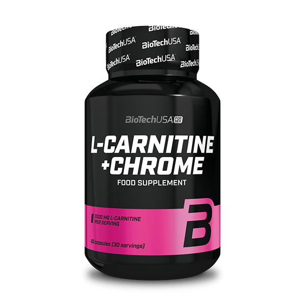 L-Carnitine + Chrome - 60 kapsułek