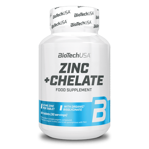 Zinc+Chelate - 60 tabletek