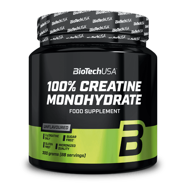 100% Creatine Monohydrate - 300 g bezsmakowe