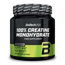 100% Creatine Monohydrate - 300 g bezsmakowe - BioTechUSA Poland