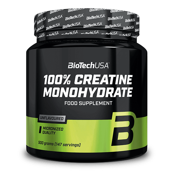 100% Creatine Monohydrate - 500 g bezsmakowe