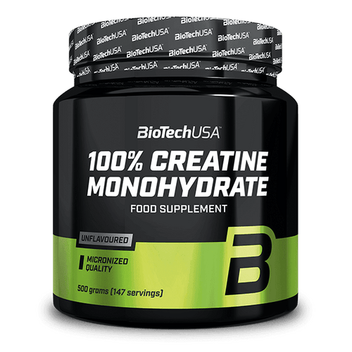100% Creatine Monohydrate - 500 g bezsmakowe