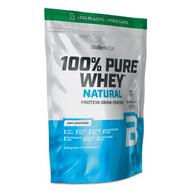 100% Pure Whey Natural - 400 g - BioTechUSA Poland