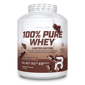 100% Pure Whey rich chocolate (limited) - 2270 g - BioTechUSA Poland