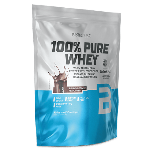 100% Pure Whey - 900 g - BioTechUSA Poland