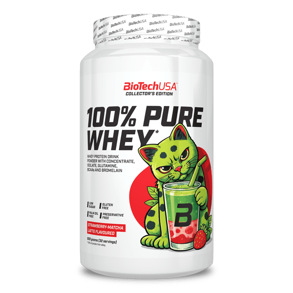 100% Pure Whey - 900 g Strawberry-matcha latte (limited)