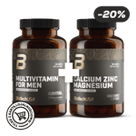 Multivitamin For Men + Calcium Zinc Magnesium from organic sources