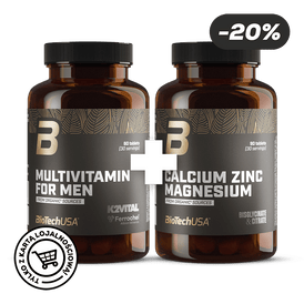 Multivitamin For Men + Calcium Zinc Magnesium from organic sources - BioTechUSA Poland