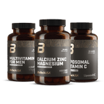 Multivitamin For Men + Calcium Zinc Magnesium + Liposomal Vitamin C from organic sources