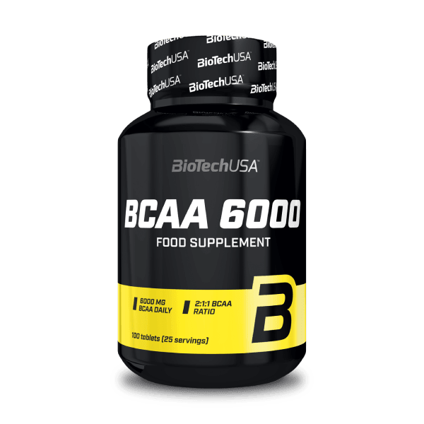 BCAA 6000 - 100 tabletek