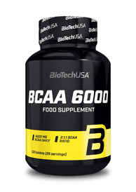 BCAA 6000 - 100 tabletek - BioTechUSA Poland
