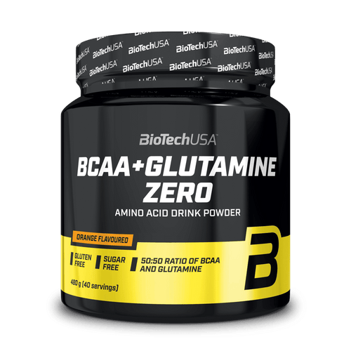 BCAA + Glutamine Zero - 480 g - BioTechUSA Poland