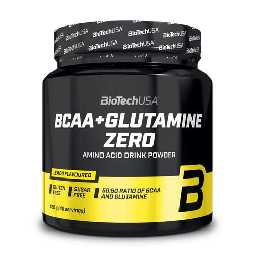 BCAA + Glutamine Zero - 480 g - BioTechUSA Poland