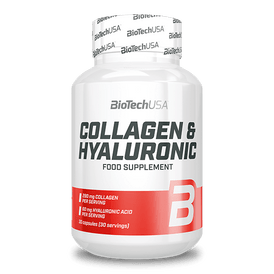 Collagen & Hyaluronic - 30 kapsułek - BioTechUSA Poland
