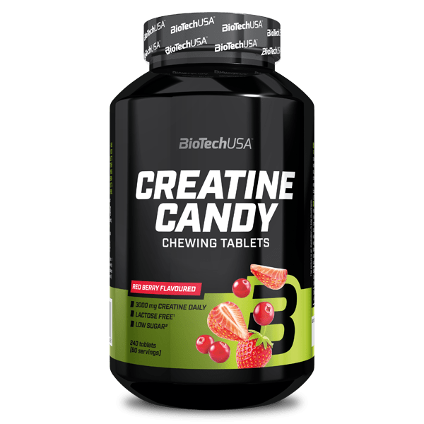 Creatine Candy - 240 tabletki do żucia