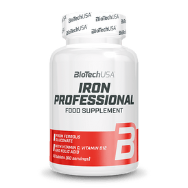 Iron Professional - 60 tabletek - BioTechUSA Poland