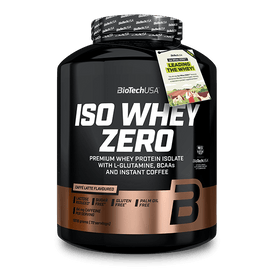 Iso Whey Zero Caffé latte - 1816 g - BioTechUSA Poland