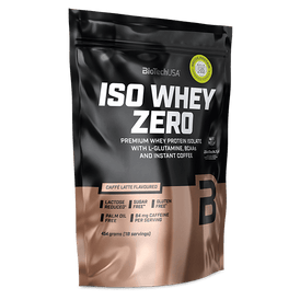 Iso Whey Zero Caffé latte - 454 g - BioTechUSA Poland