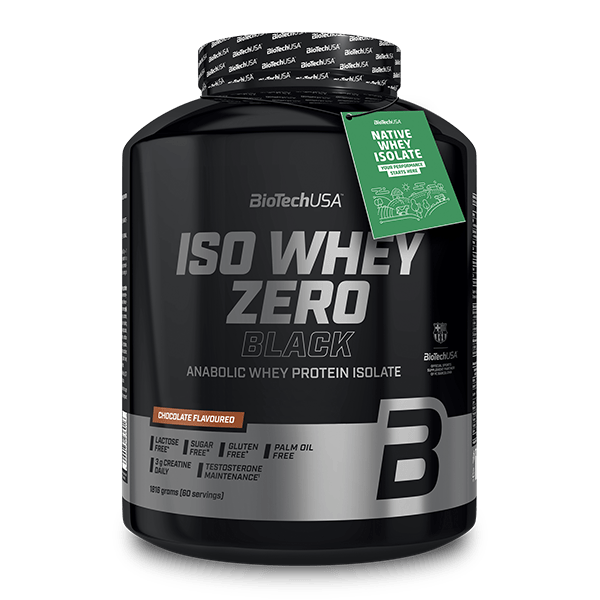 Proszek napoju Iso Whey Zero Black na podstawie izolatu serwatki - 1816 g