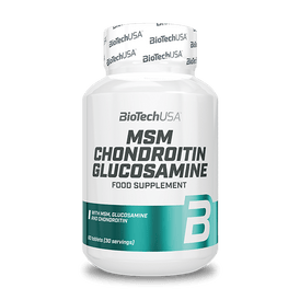 MSM Chondroitin Glucosamine - 60 tabletek - BioTechUSA Poland