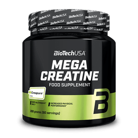 Mega Creatine -  306 g bezsmakowy - BioTechUSA Poland