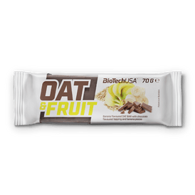 OAT & FRUITS czekolada - banan - 70 g - BioTechUSA Poland