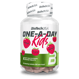 One - A - Day Kids - 90 tabletek do gryzienia - BioTechUSA Poland