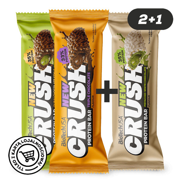 CRUSH Protein Bar 2+1