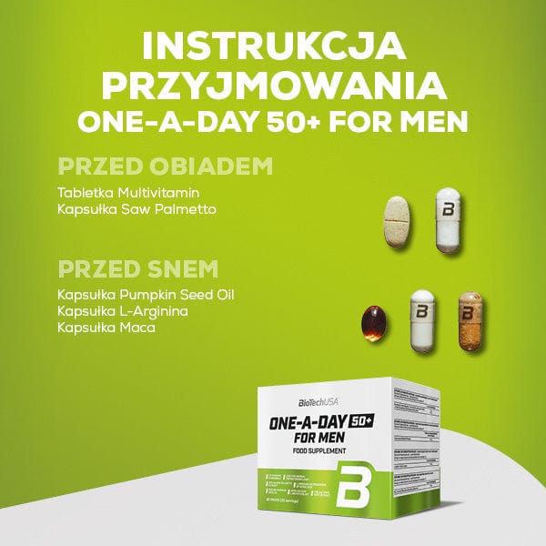 One-A-Day 50+ For Men - 30 saszetek