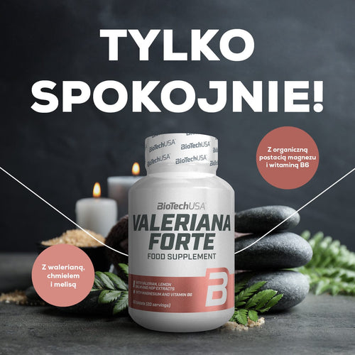 Valeriana Forte - 60 tabletek