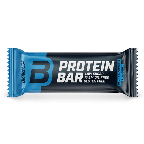 Baton białkowy BioTechUSA Protein Bar z wysoką zawartością białka, z białkiem serwatkowym i kolagenem,