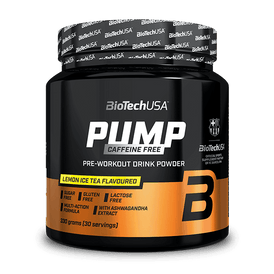 Napój w proszku Pump Caffeine Free - 330 g - BioTechUSA Poland