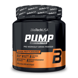Napój w proszku Pump Caffeine Free - 330 g - BioTechUSA Poland