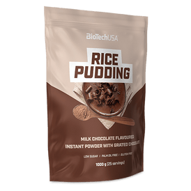 Rice Pudding - 1000 g Mleczna czekolada - BioTechUSA Poland