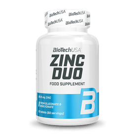 Zinc Duo - 60 tabletek - BioTechUSA Poland