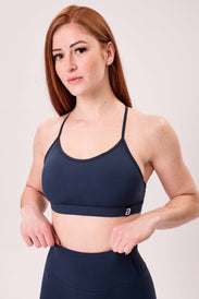 BACKLESS LIGHT SUPPORT WITH STRAPS Damski biustonosz sportowy - BioTechUSA Poland