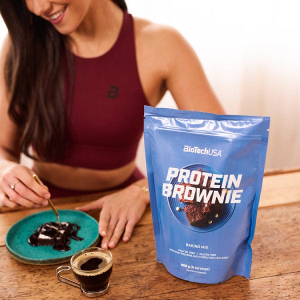 Mieszanka podstawowa w proszku Protein Brownie - 600 g