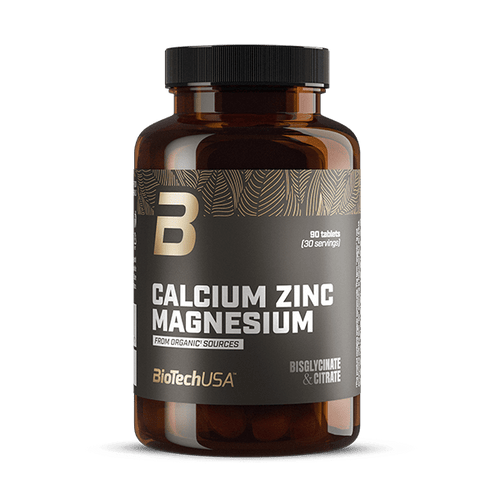 Calcium Zinc Magnesium from organic sources - 90 tabletek