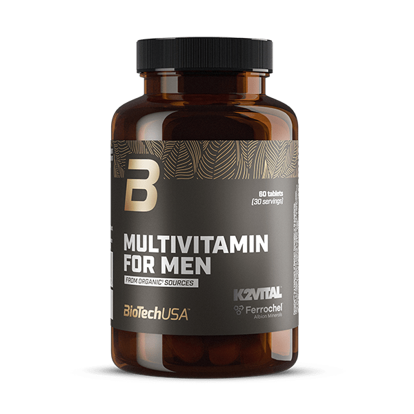 Multivitamin For Men from organic sources - 60 tabletek