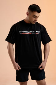 HYBRID Lifestyle Koszulka Męska - BioTechUSA Poland