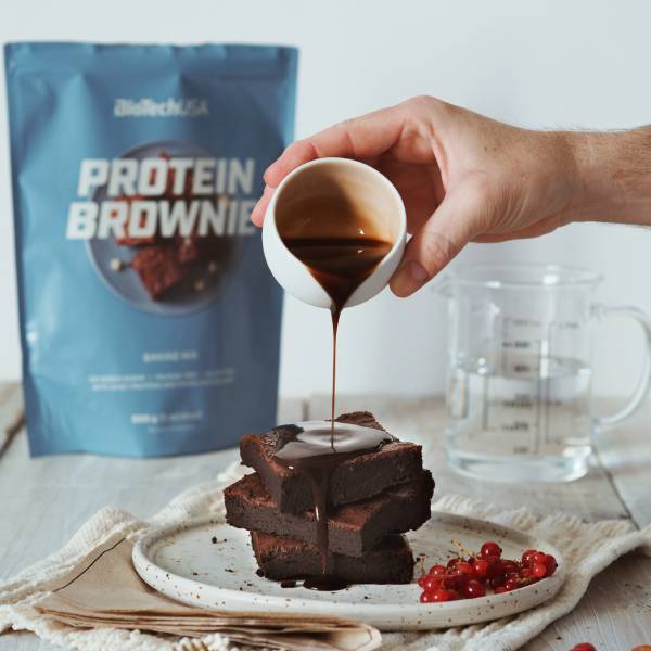 Mieszanka podstawowa w proszku Protein Brownie - 600 g