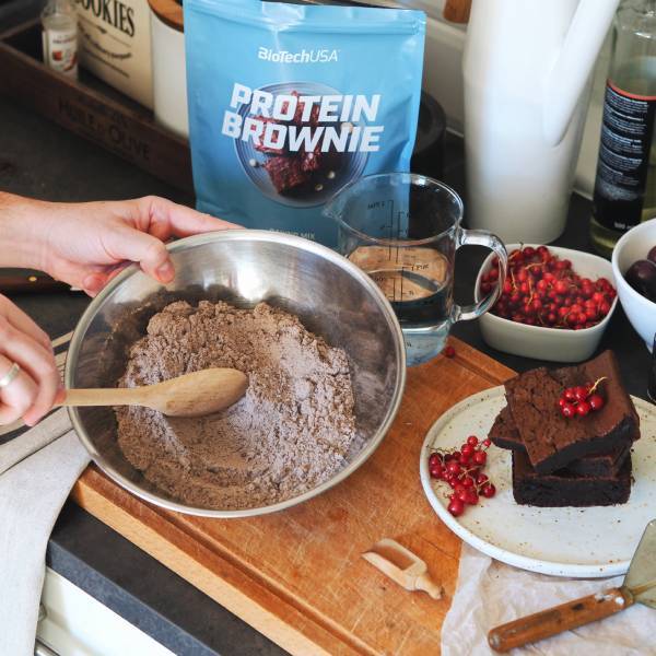 Mieszanka podstawowa w proszku Protein Brownie - 600 g