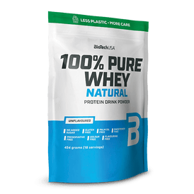 100% Pure Whey Natural - 454 g - BioTechUSA Poland