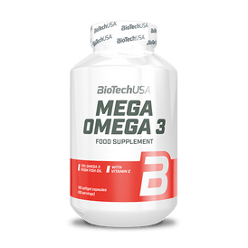 Mega Omega 3 - 180 miękkich żelowych kapsułek - BioTechUSA Poland