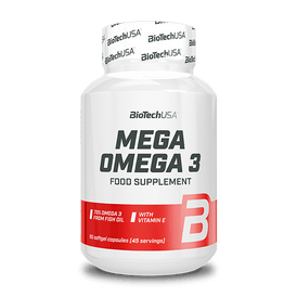 Mega Omega 3 - 90 miękkich żelowych kapsułek - BioTechUSA Poland
